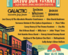 Poster for Bayou Bon Vivant Cajun Festival with bands listed; May 15–17, 2026 at Town Point Park, Norfolk, VA.