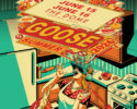 Colorful retro poster promoting Goose Summer tour dates June 15–16 at The Dome, Virginia Beach.
