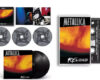 Metallica Reload boxed cassette set with orange flame artwork and three discs